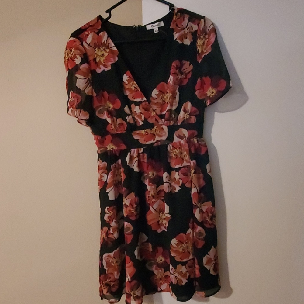 Madewell printed dress
